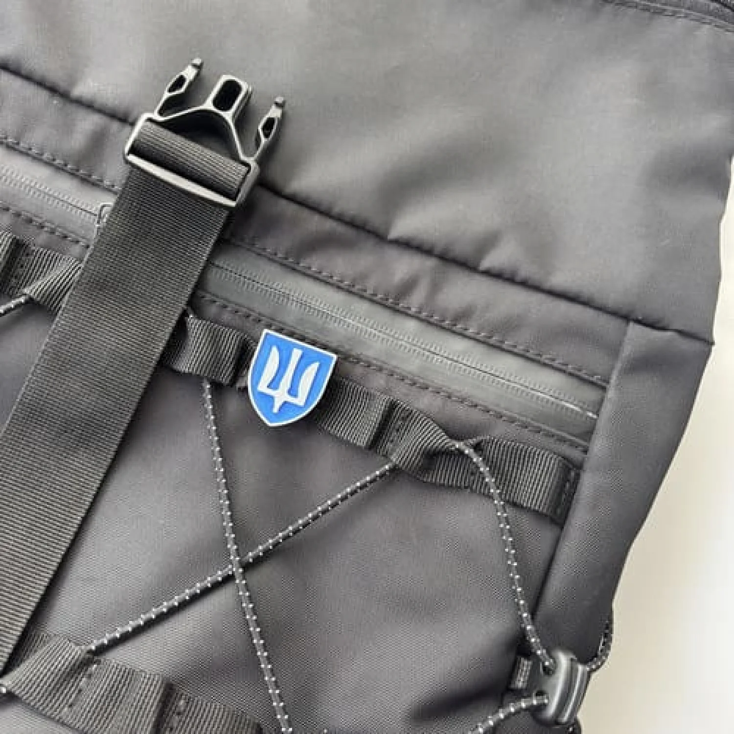 MOLLE Clip ЗСУ синій