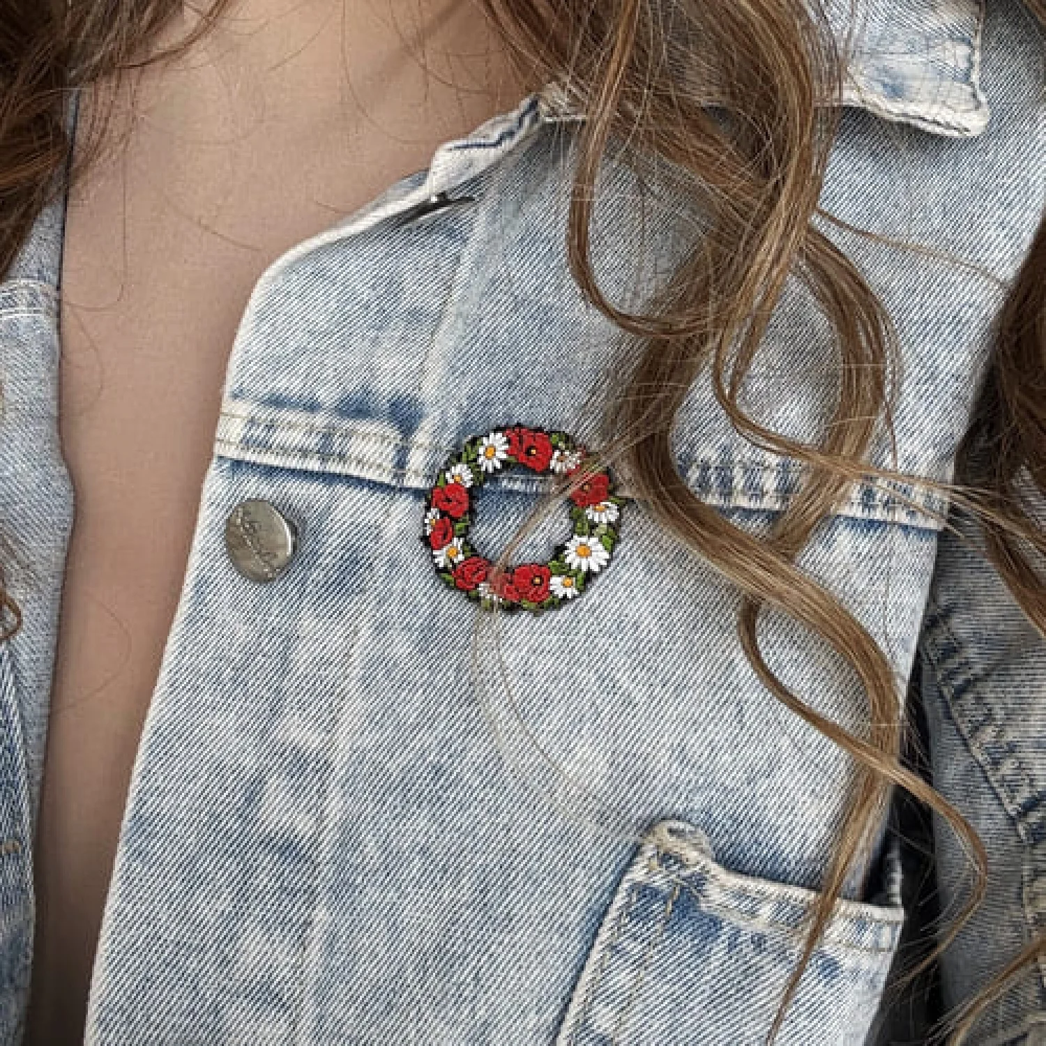 Значок Український віночок