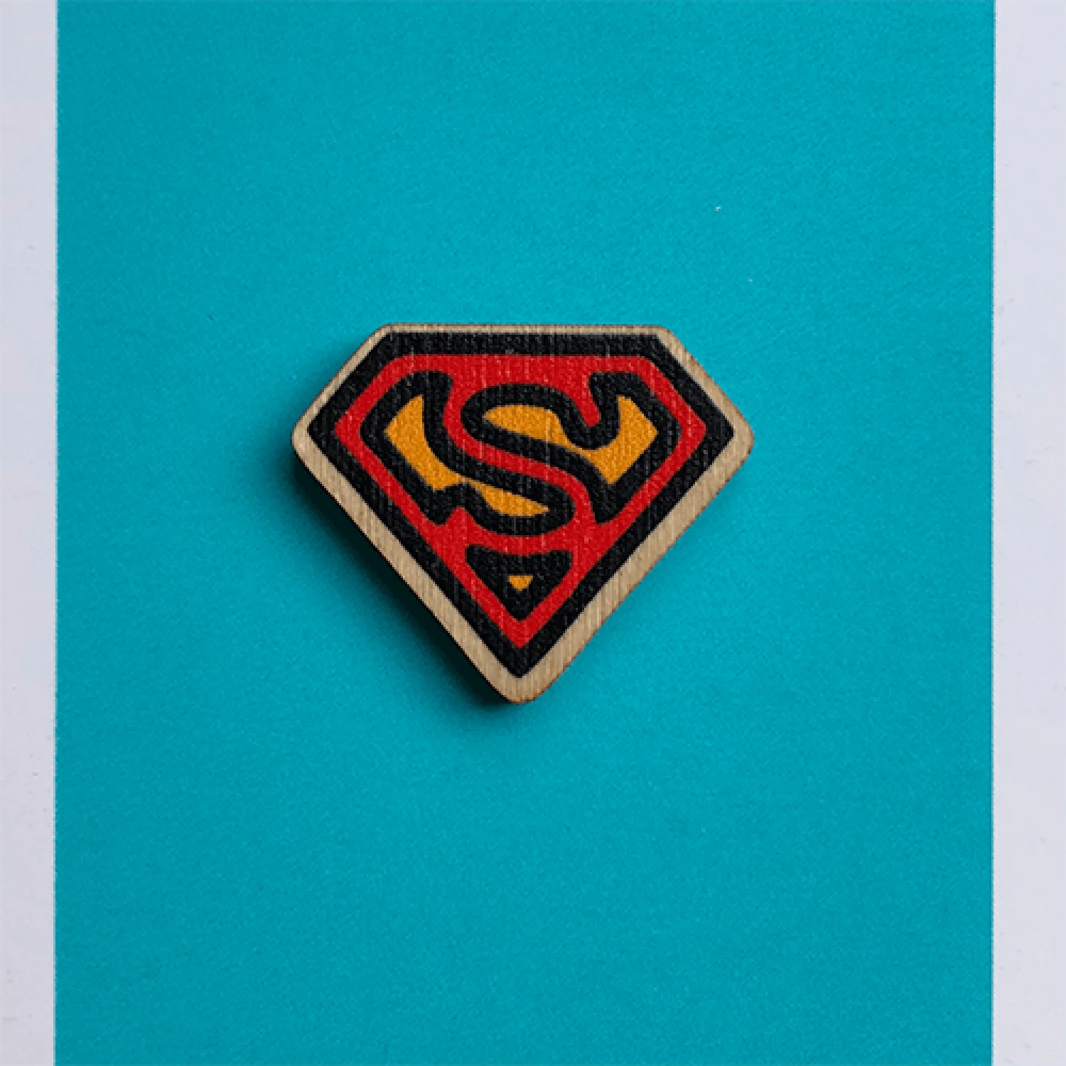 Значок Супермен