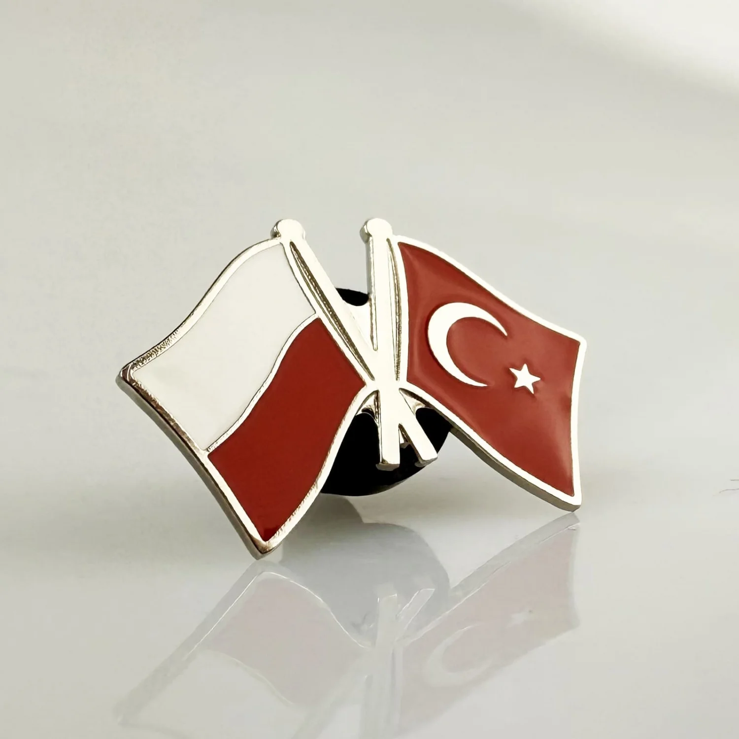 Значок прапор Польщі / Турції