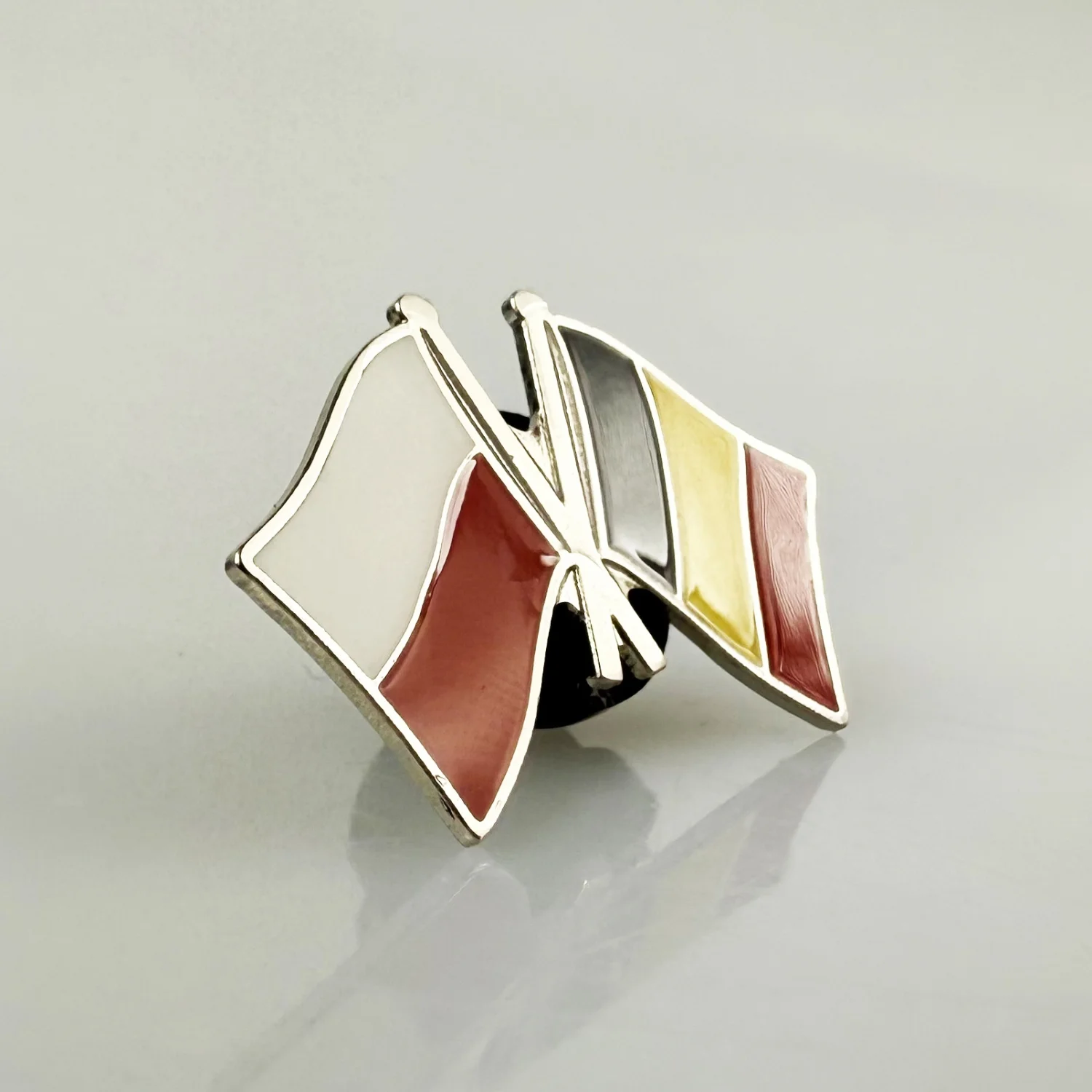 Значок флаг Польши / Бельгии