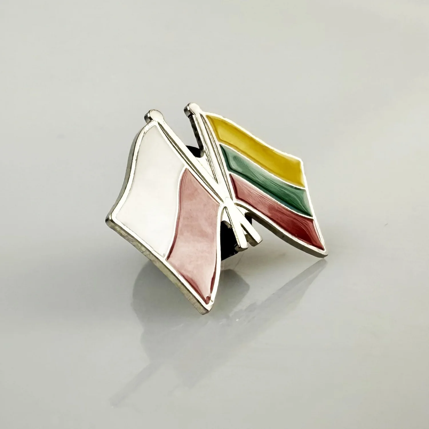 Значок флаг Польши / Литвы