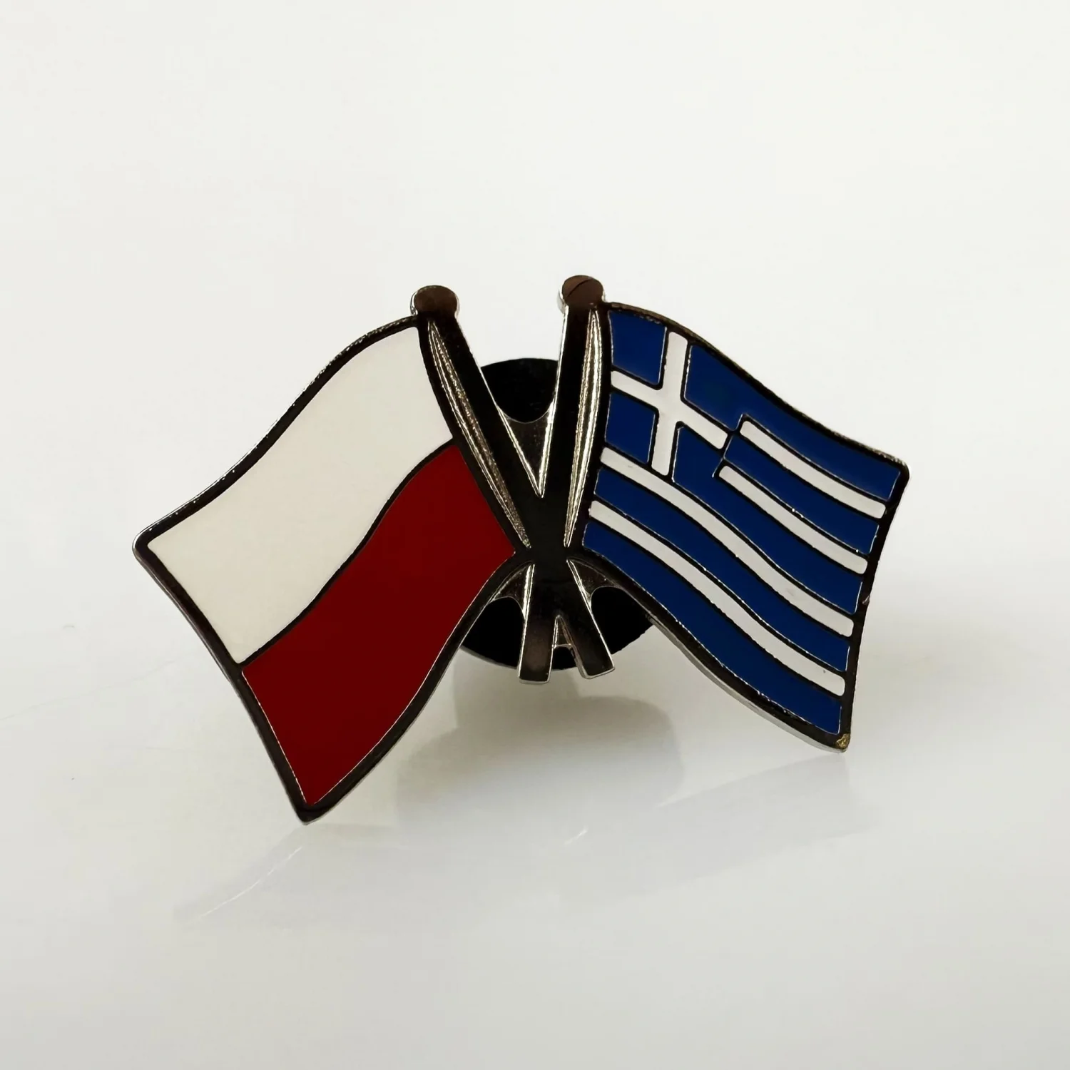 Значок флаг Польши / Греции