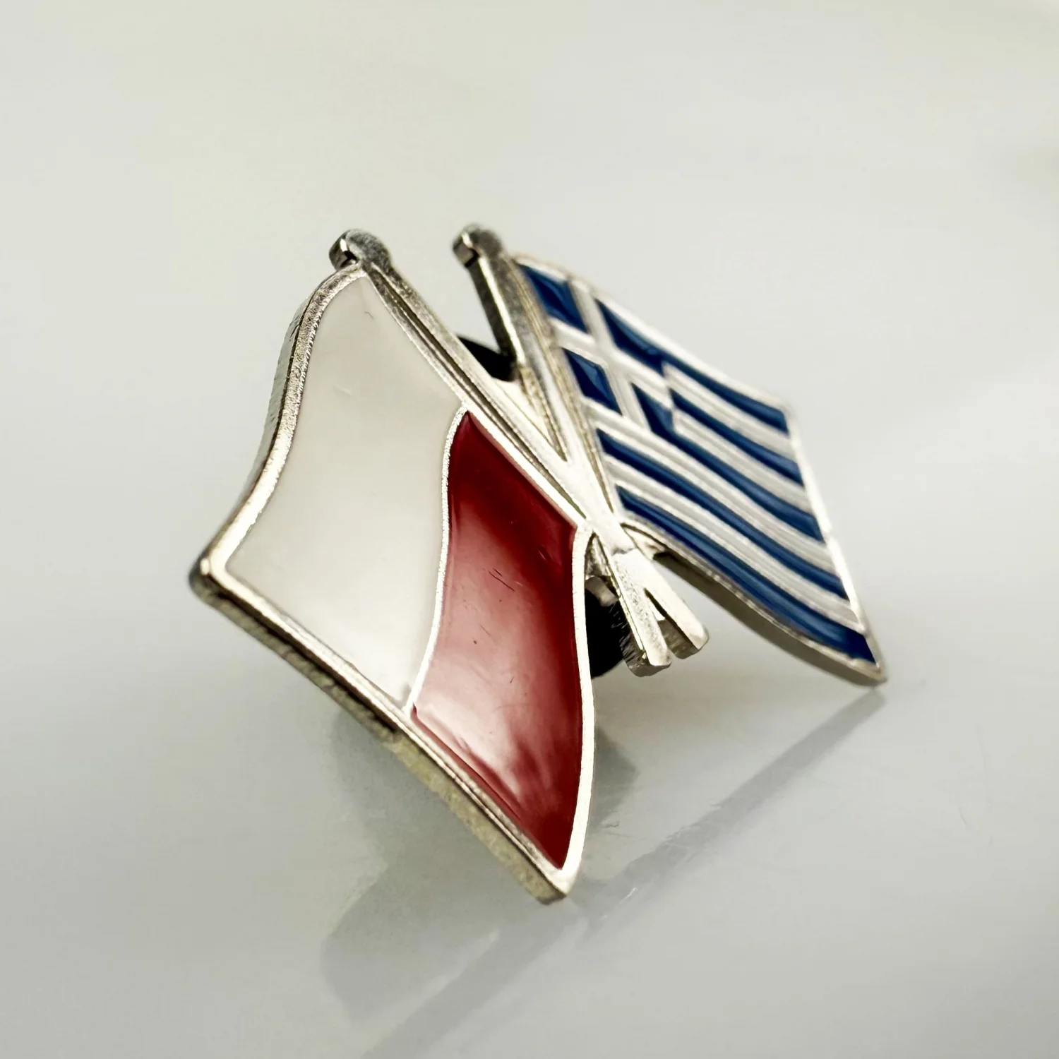 Значок флаг Польши / Греции