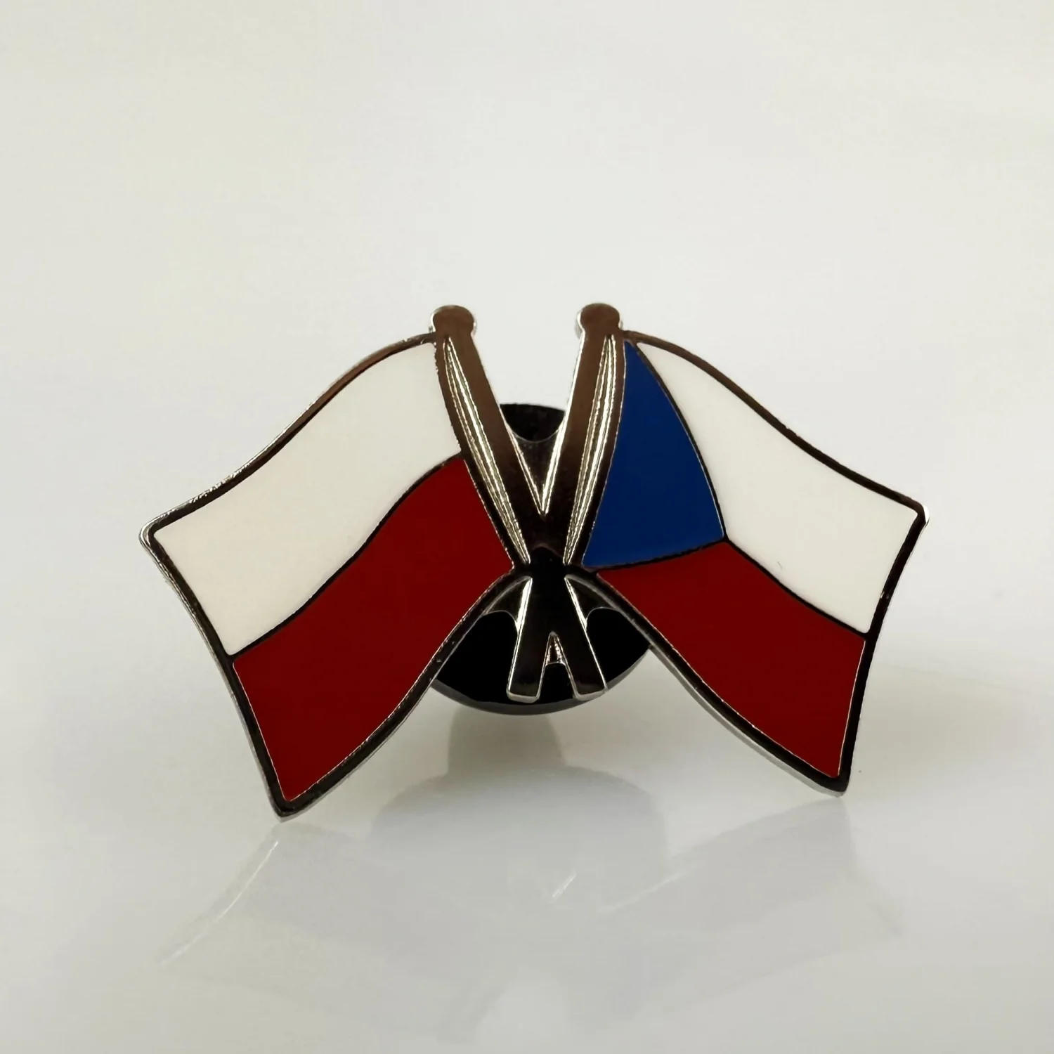 Значок флаг Польши / Чехии