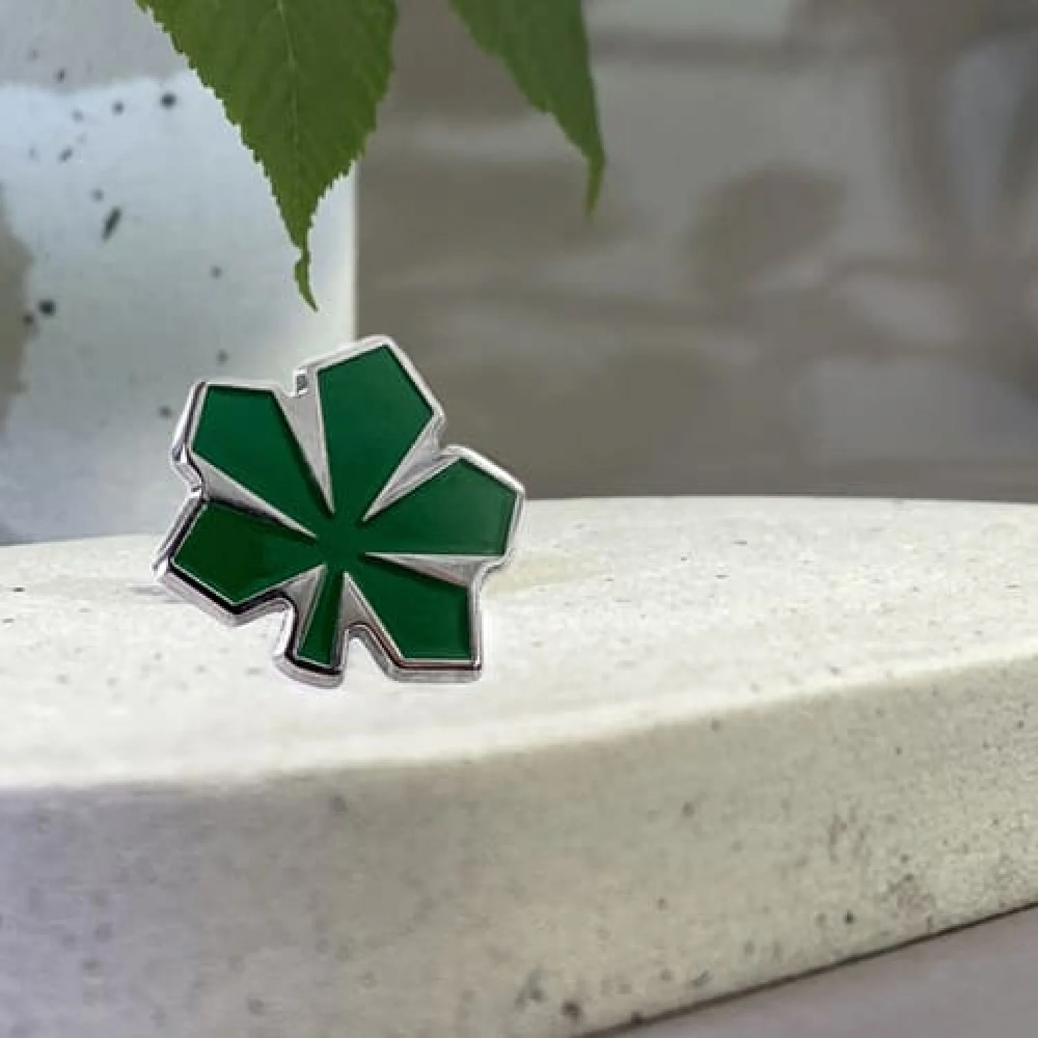 Значок Каштан Зеленый