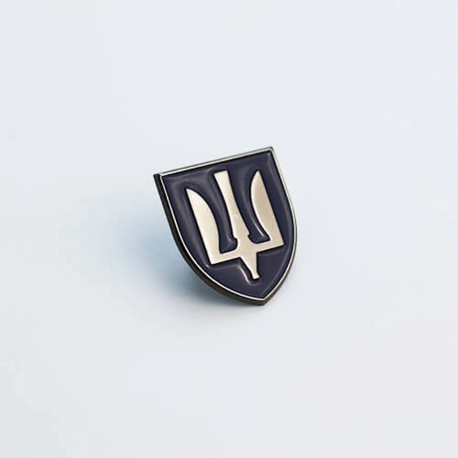 Значок ПС ВСУ Грозовое небо черный никель