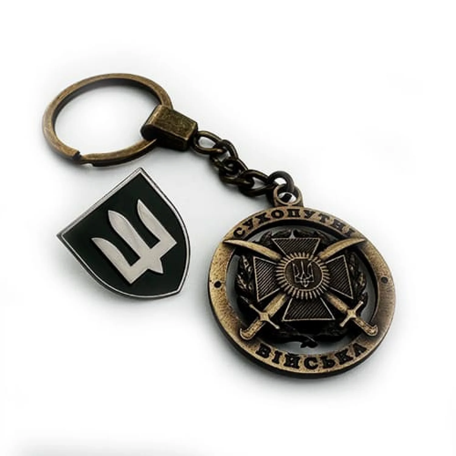 Набір Значок СВ ЗСУ + Брелок Сухопутні війська
