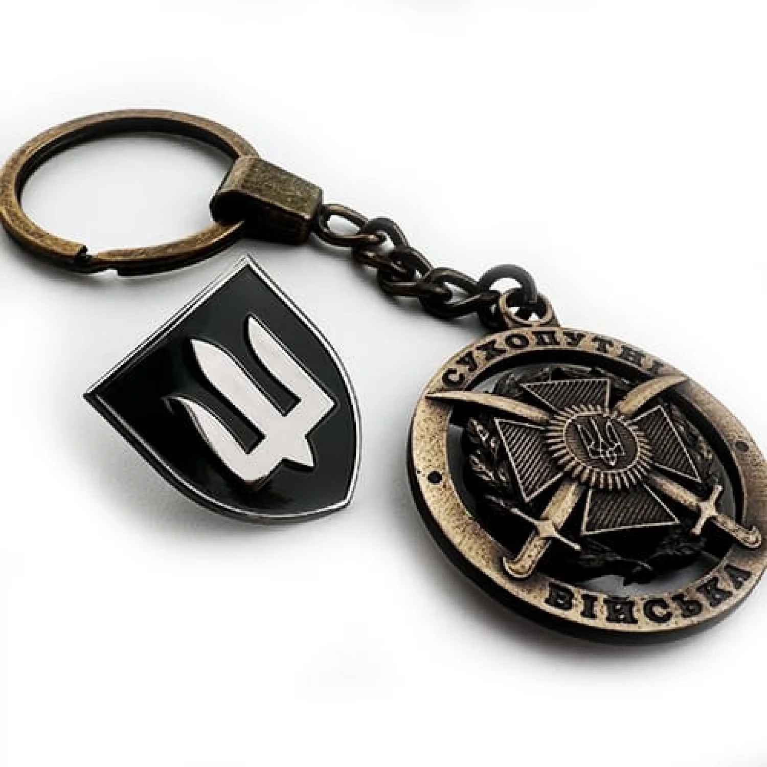 Набір Значок СВ ЗСУ + Брелок Сухопутні війська