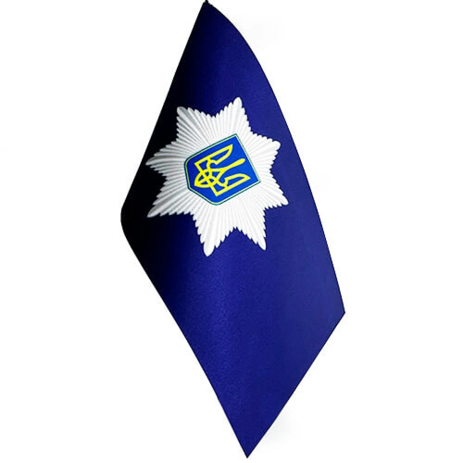 Прапорець Національної поліції України (без тримача)