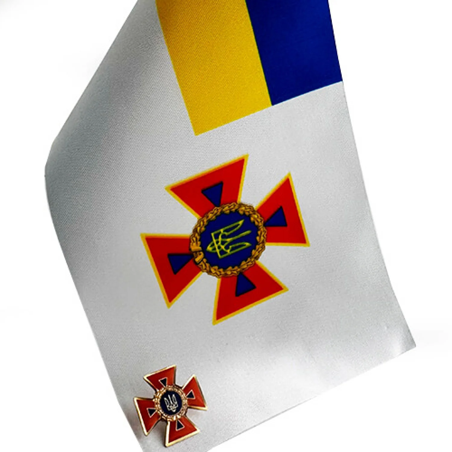 Набір Прапорець + Значок ДСНС