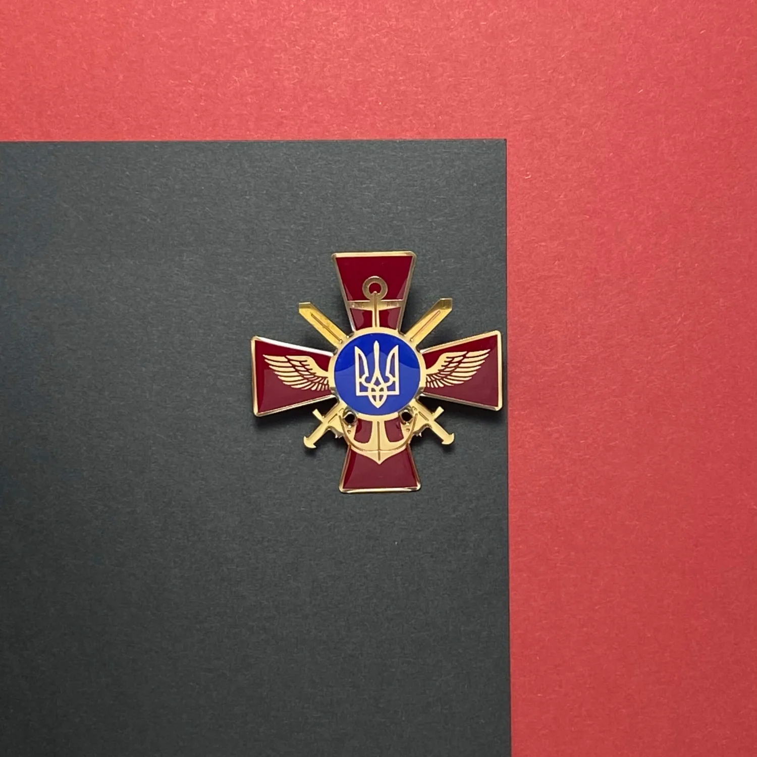 Кокарда Генеральний Штаб ЗС України