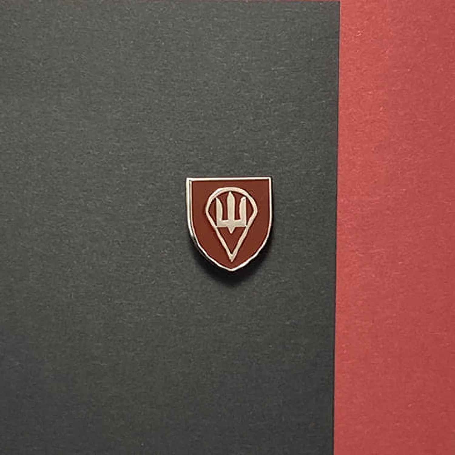 Значок ДШВ ЗСУ Марун нікель