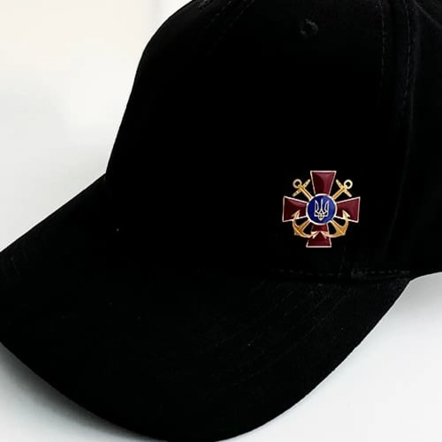 Значок на кнопці на бейсболку Емблема Військово-морських сил України