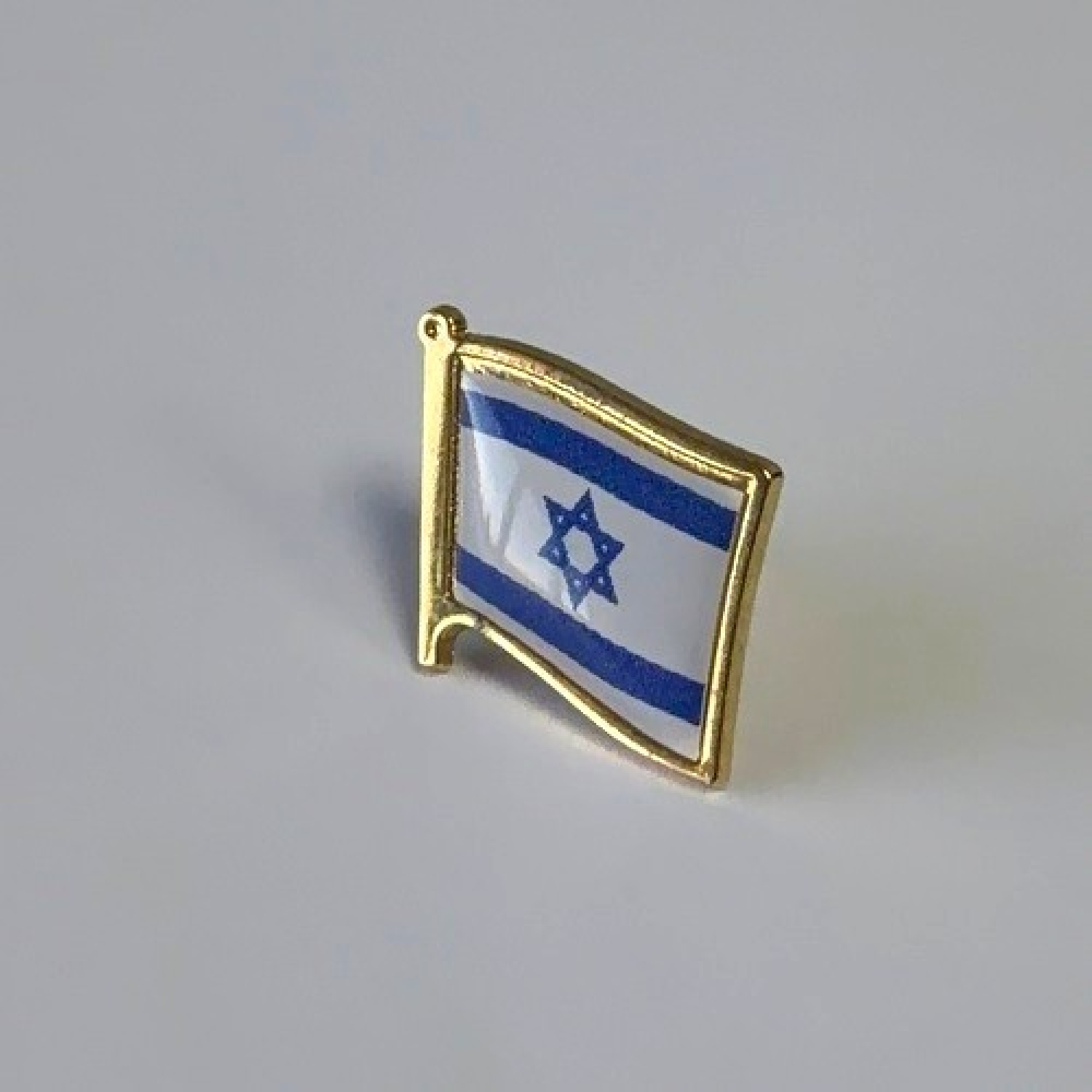 Значок прапор Ізраїль позолота