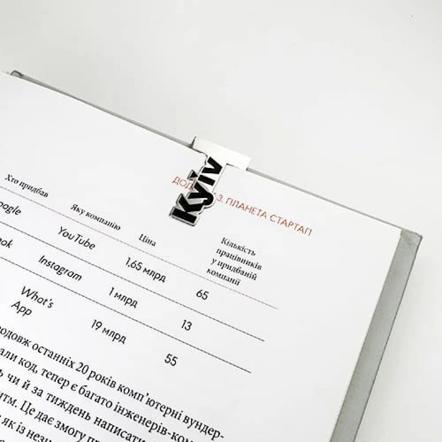 Закладка для щоденника Kyiv