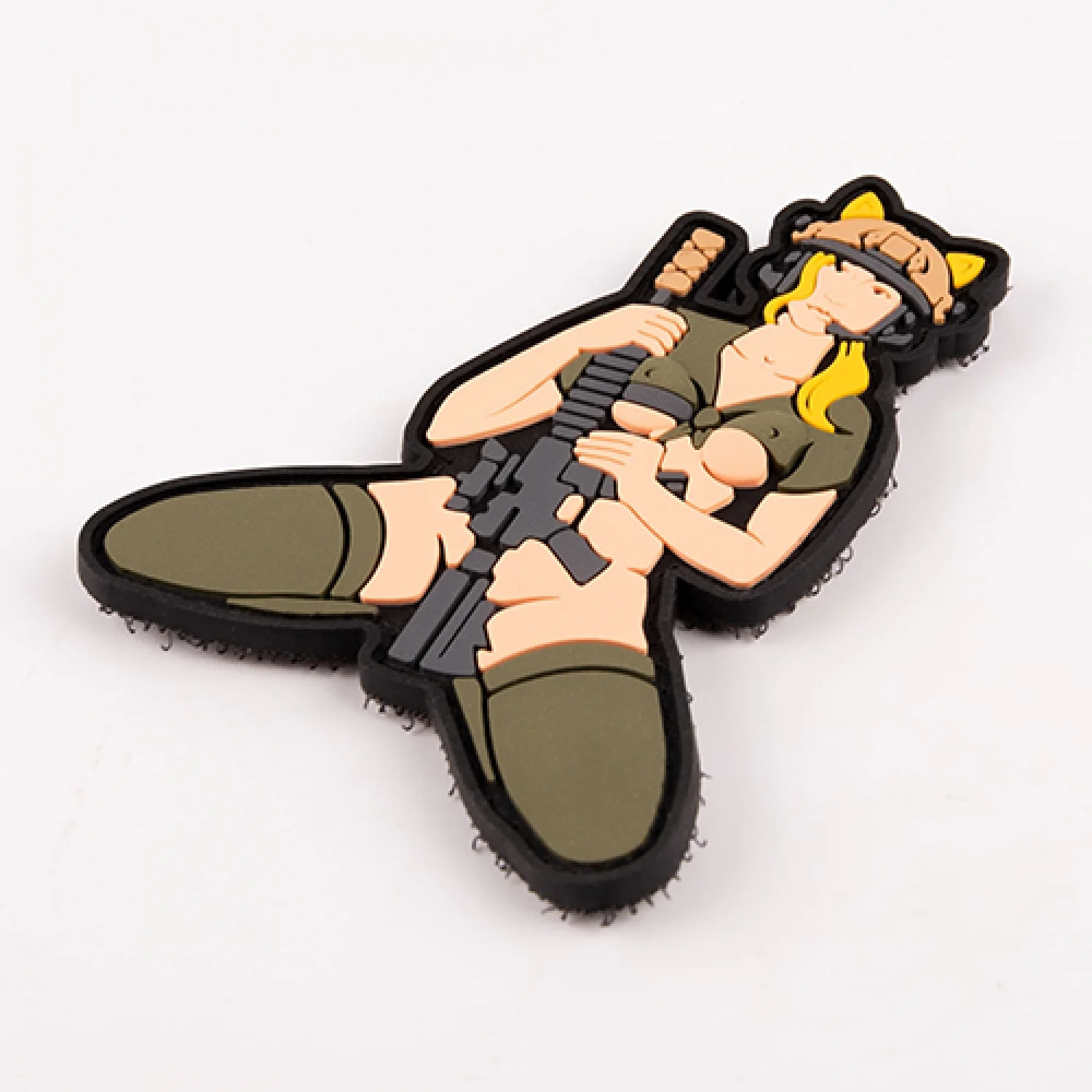 Патч/Шеврон Дівчина-кішка (білявка)