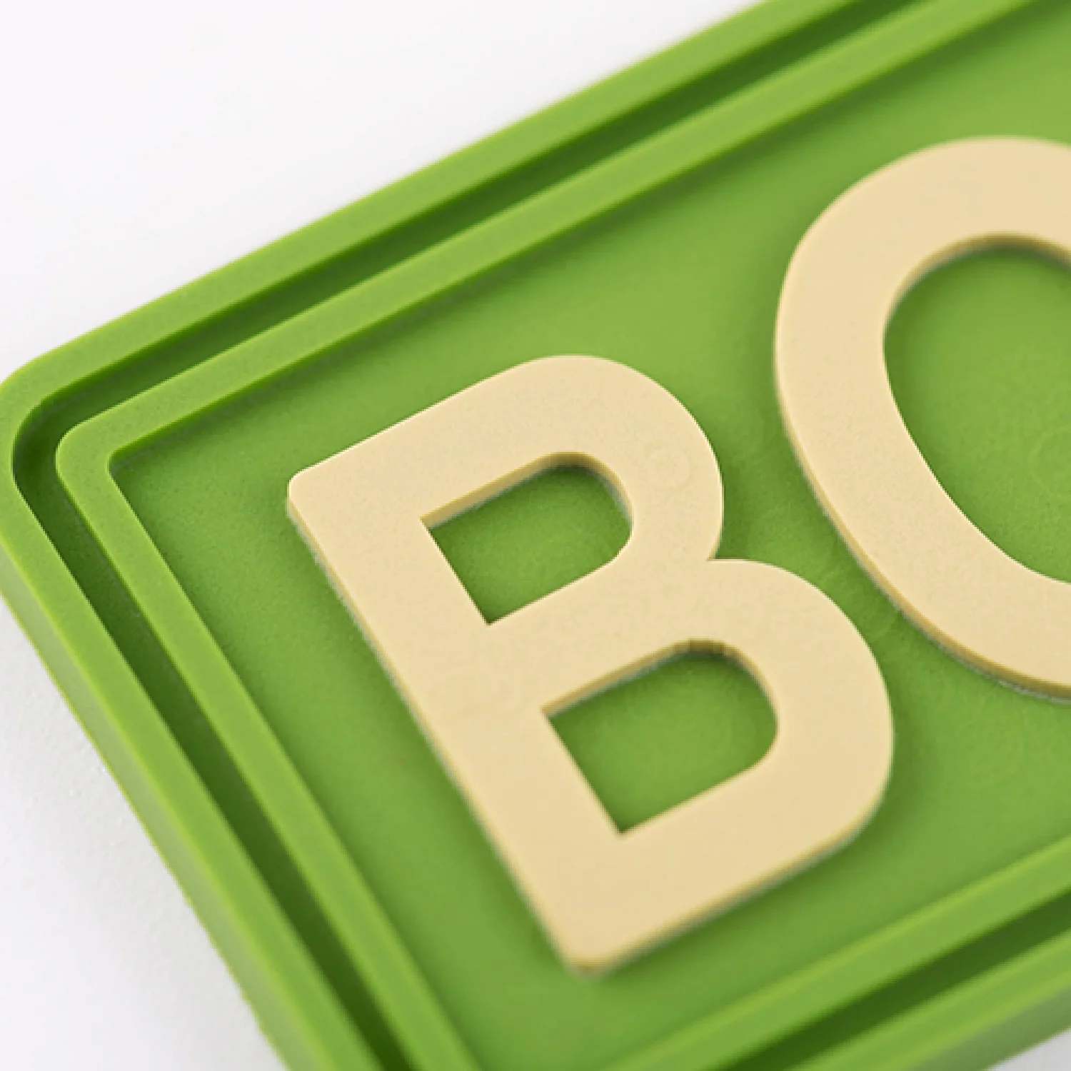 Патч/Шеврон Волонтер зелений