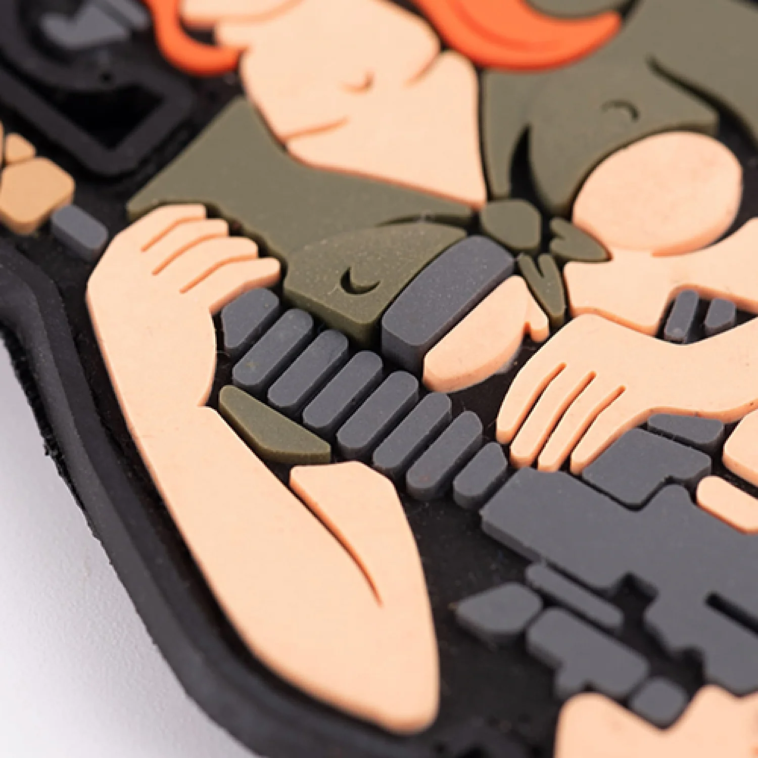 Патч/Шеврон Дівчина-кішка (рижа)