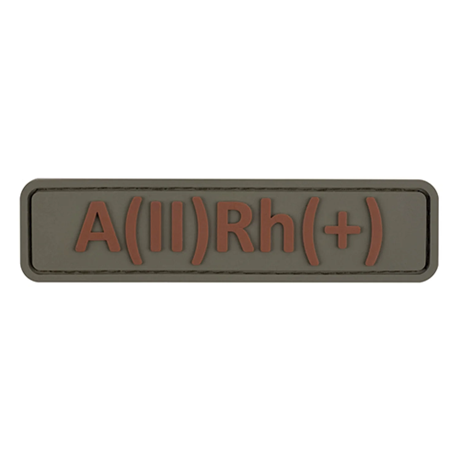 Патч/Шеврон Група крові 2+ хакі