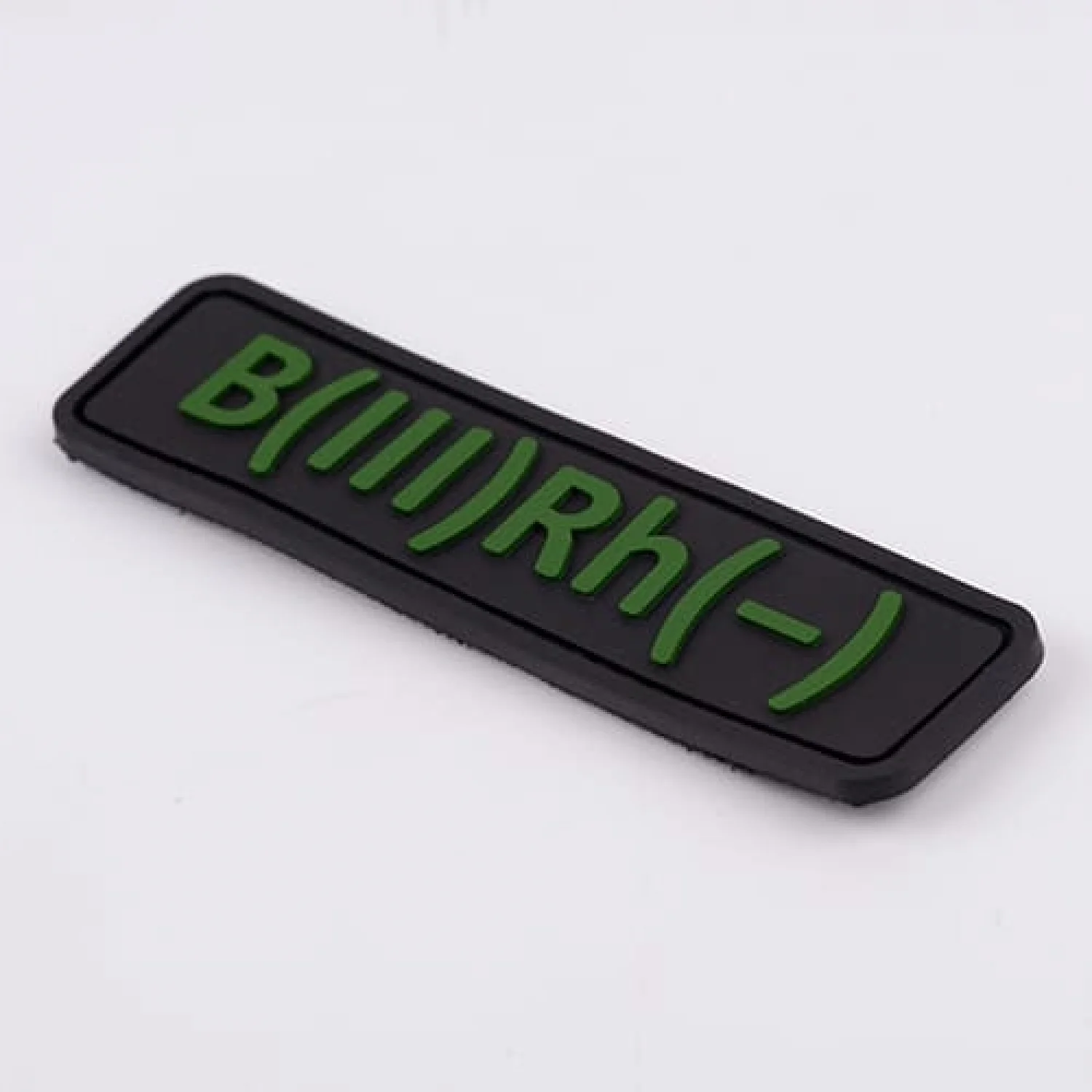 Патч/Шеврон Група крові 3- чорний