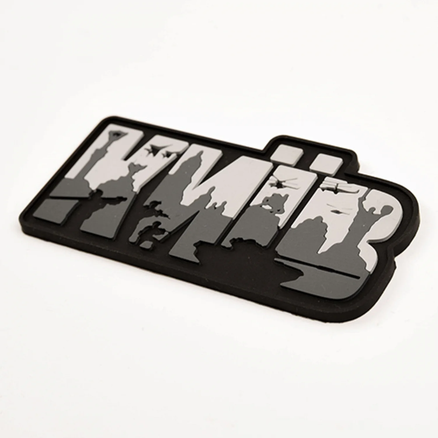 Патч/Шеврон Київ букви сірий