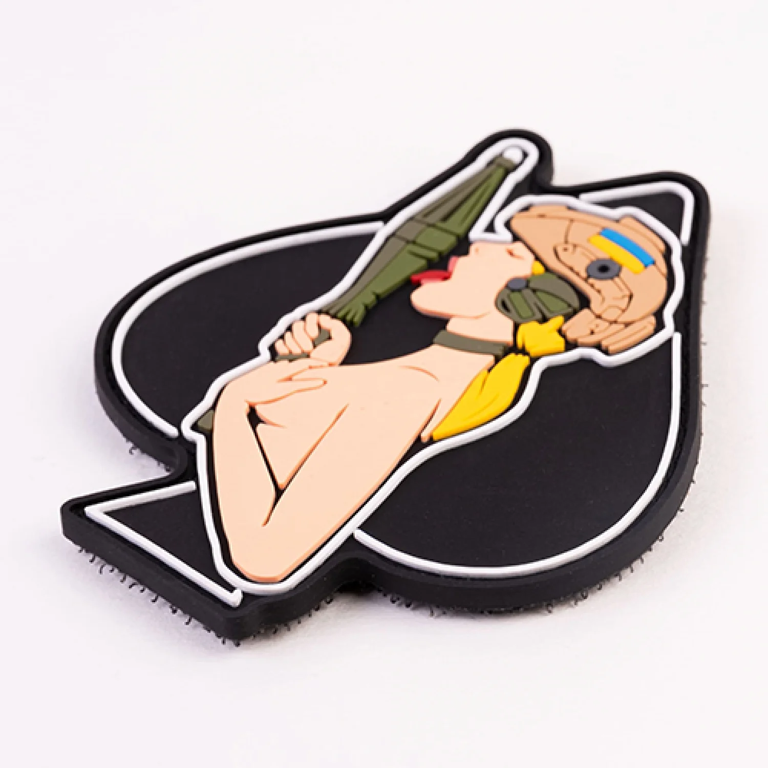 Патч/Шеврон Дівчина-піка (білявка)