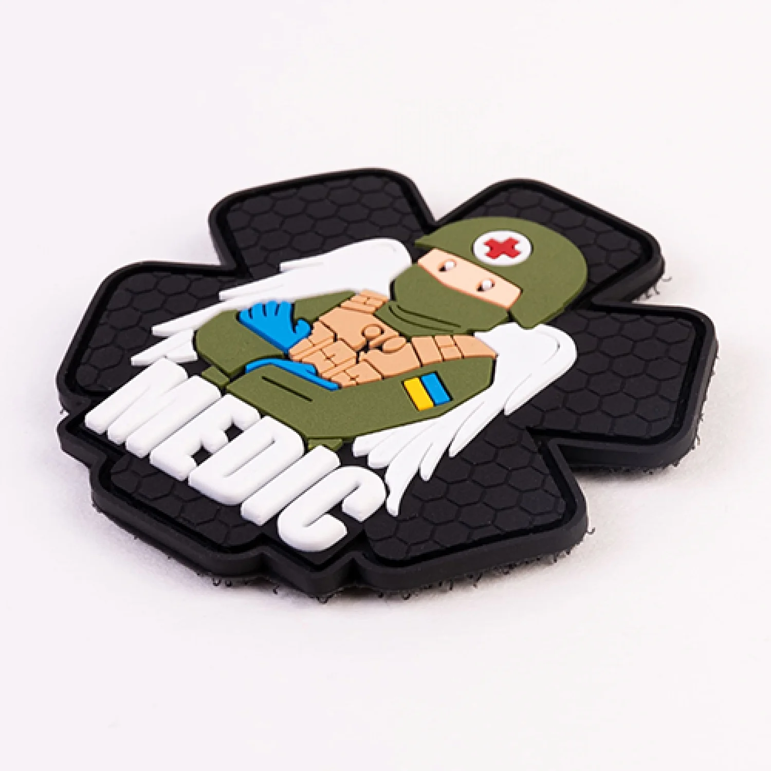 Патч/Шеврон Військовий Медик чорний