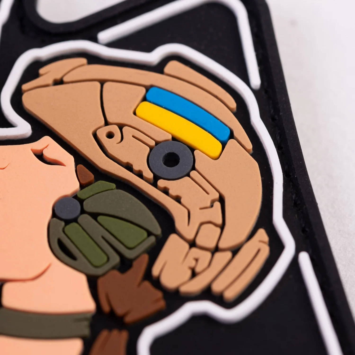 Патч/Шеврон Дівчина-піка (шатенка)