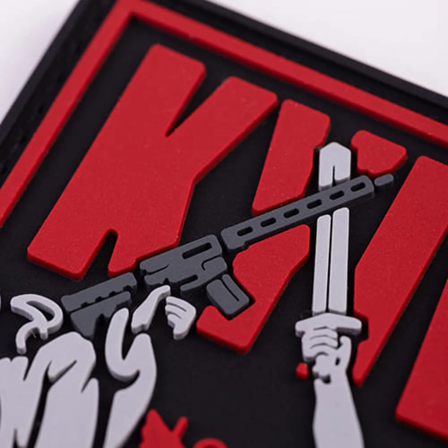 Патч/Шеврон Київ Батьківщина мати (червоний)