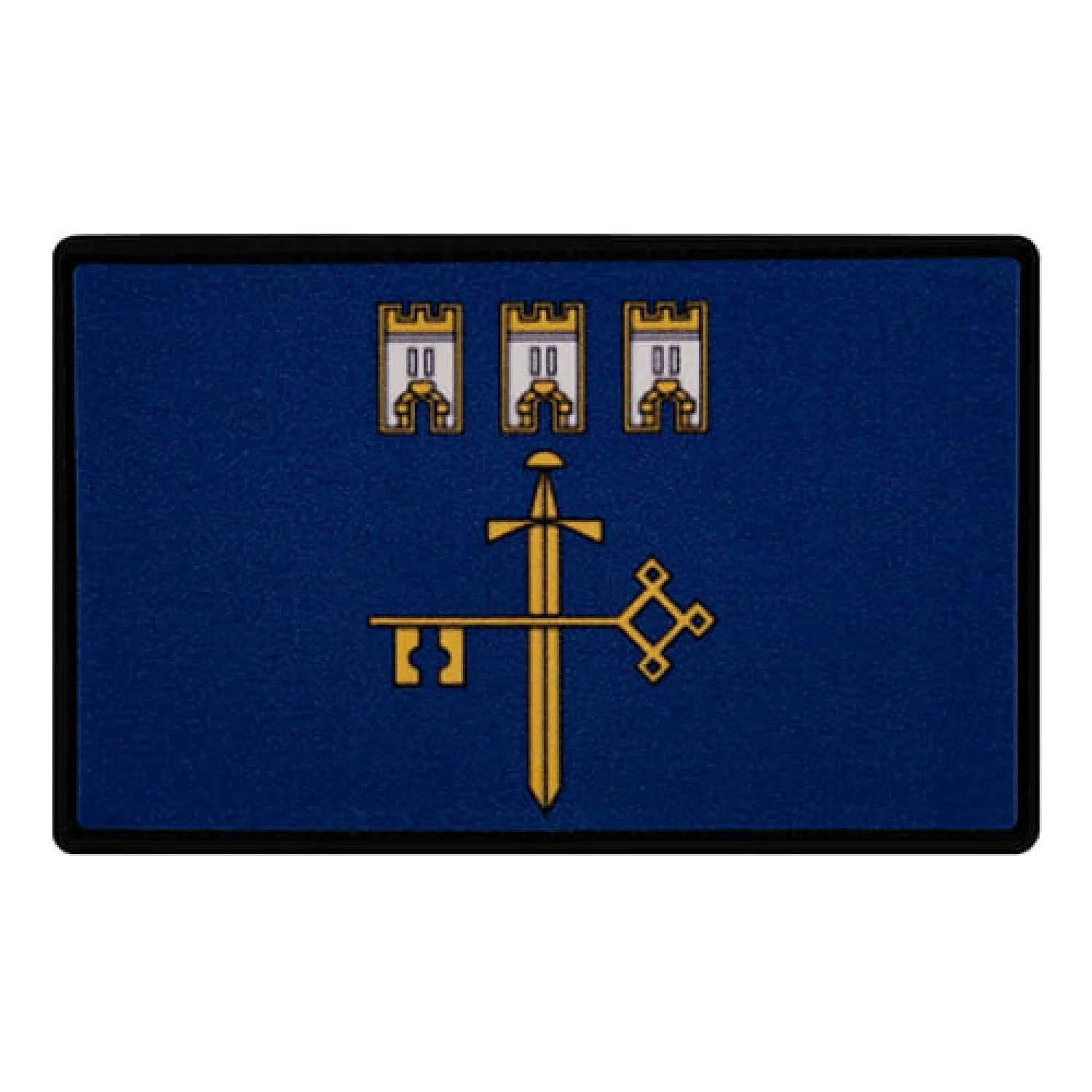 Патч/Шеврон Прапор Тернопільскої області