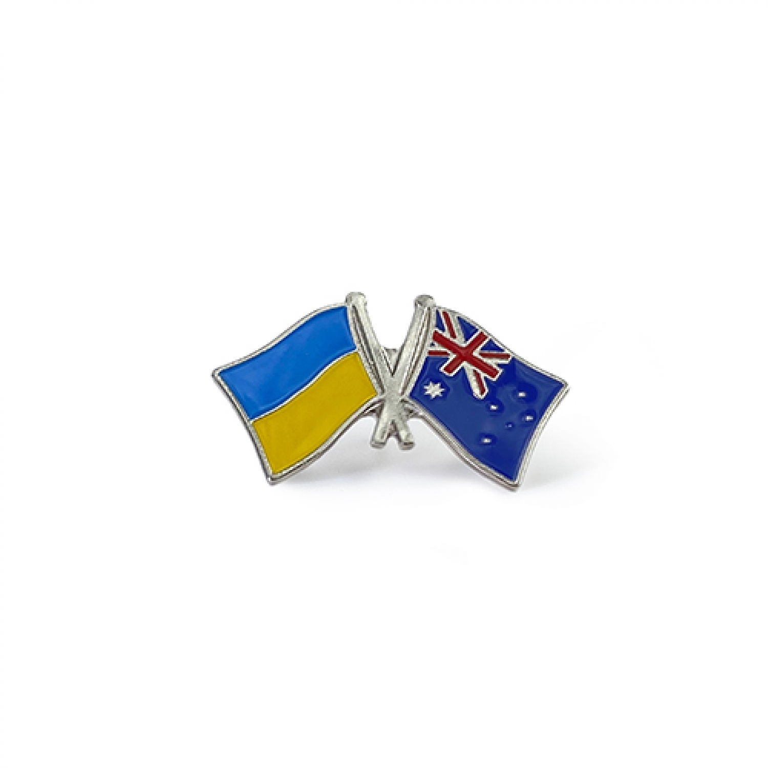 Значок Прапори Україна / Австралія