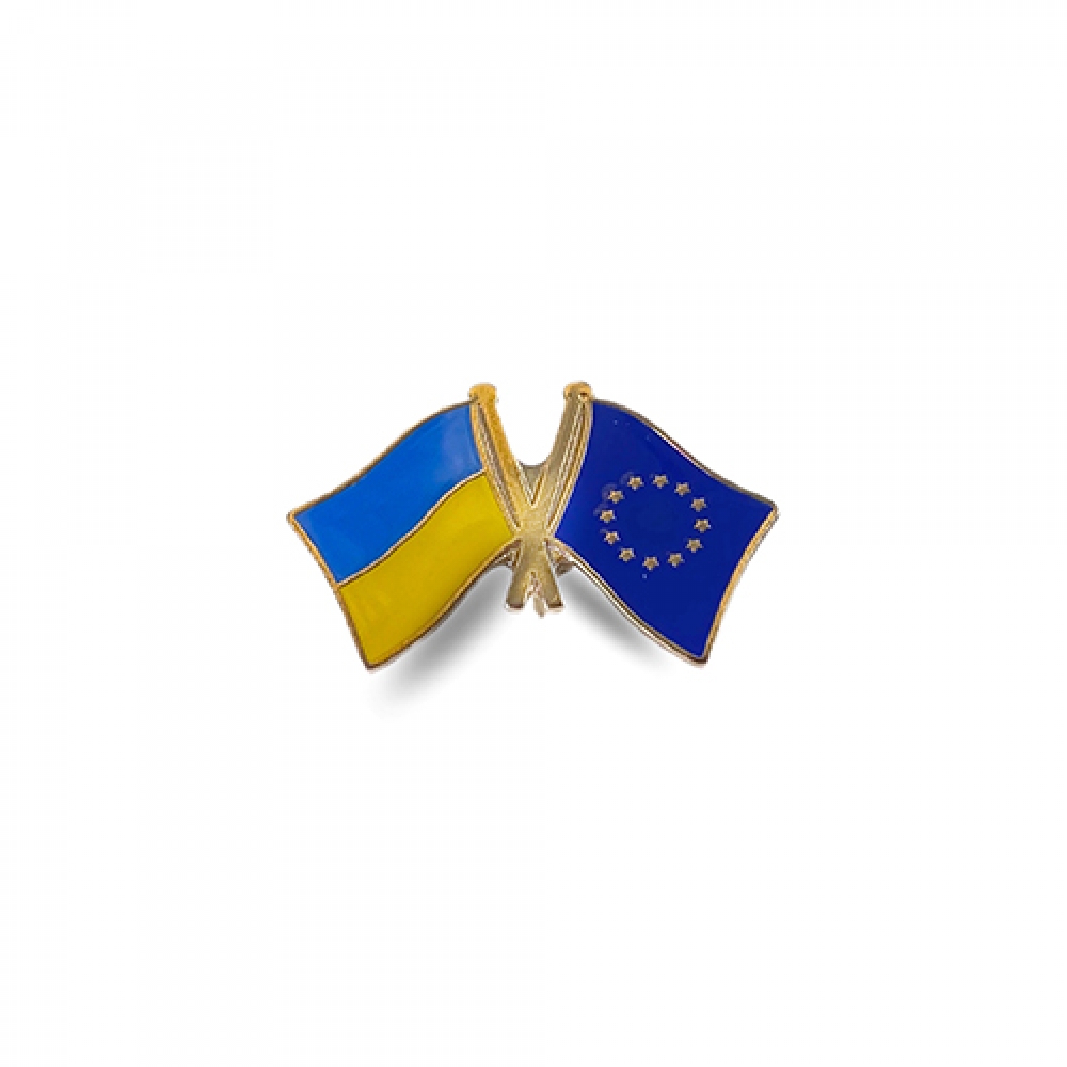 Значок Прапори Україна / ЄС