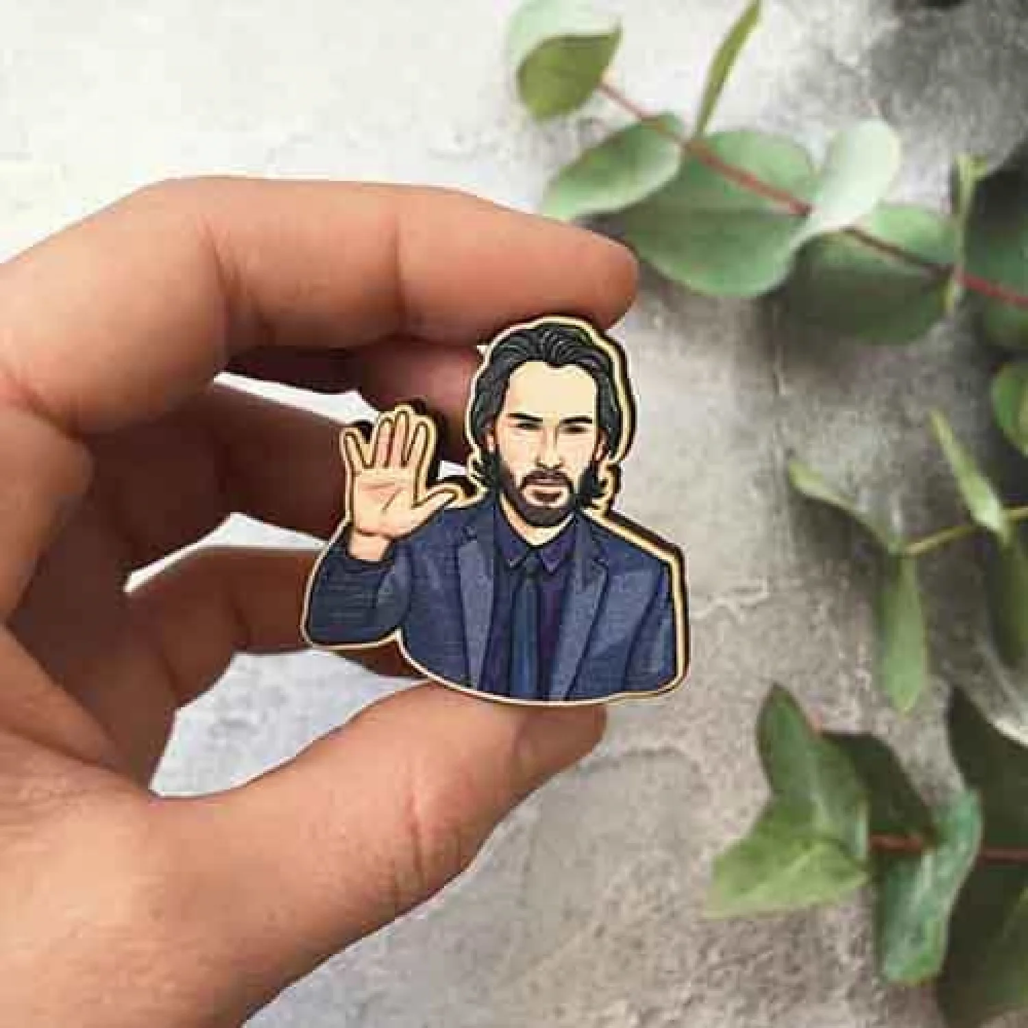 Значок Джон Вік - Баба-Яга