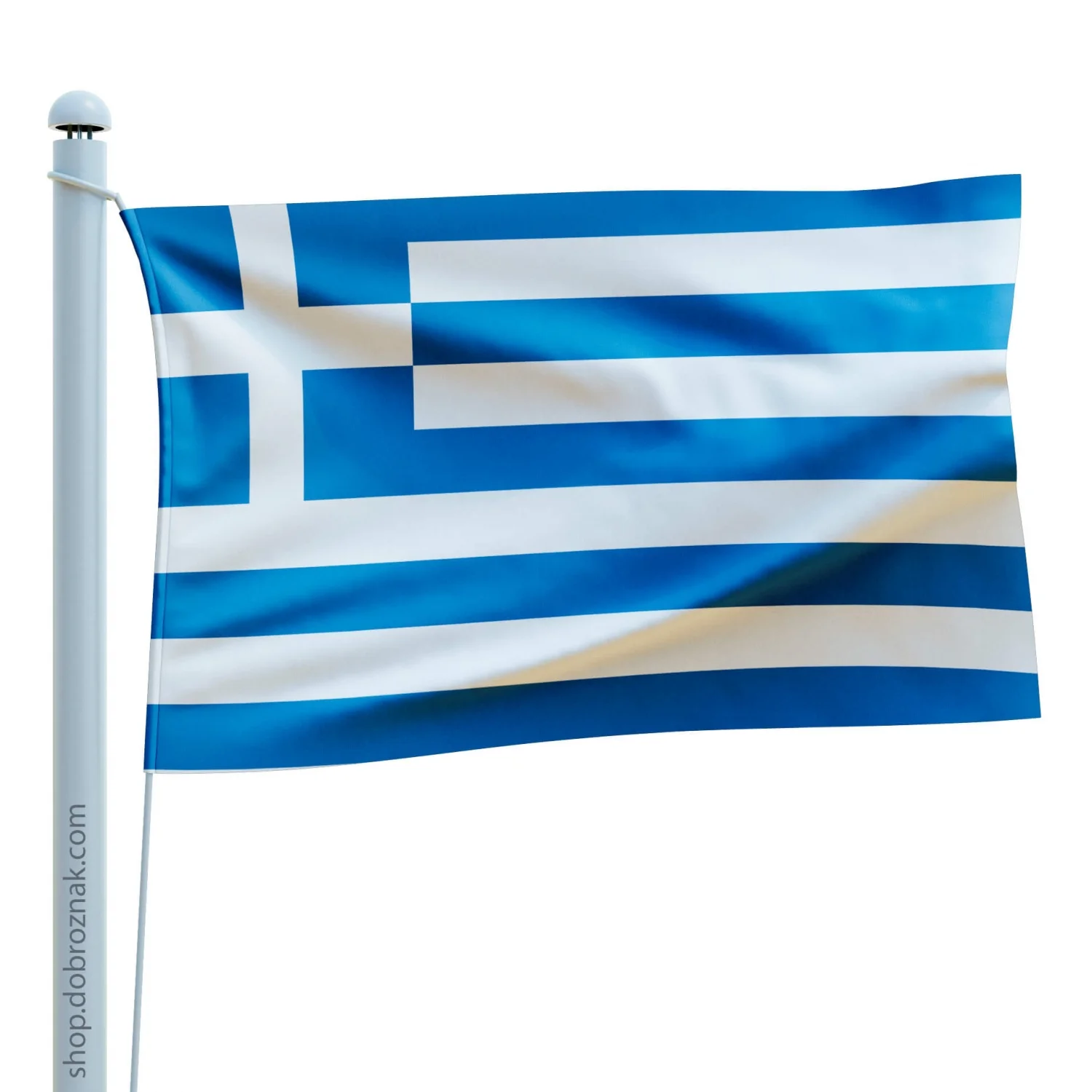 Прапор Греції (60х84 см, атлас)