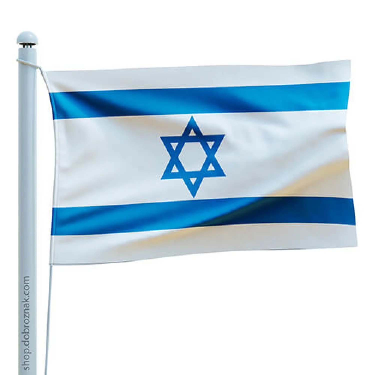 Прапор Ізраїля (60х84 см, атлас)