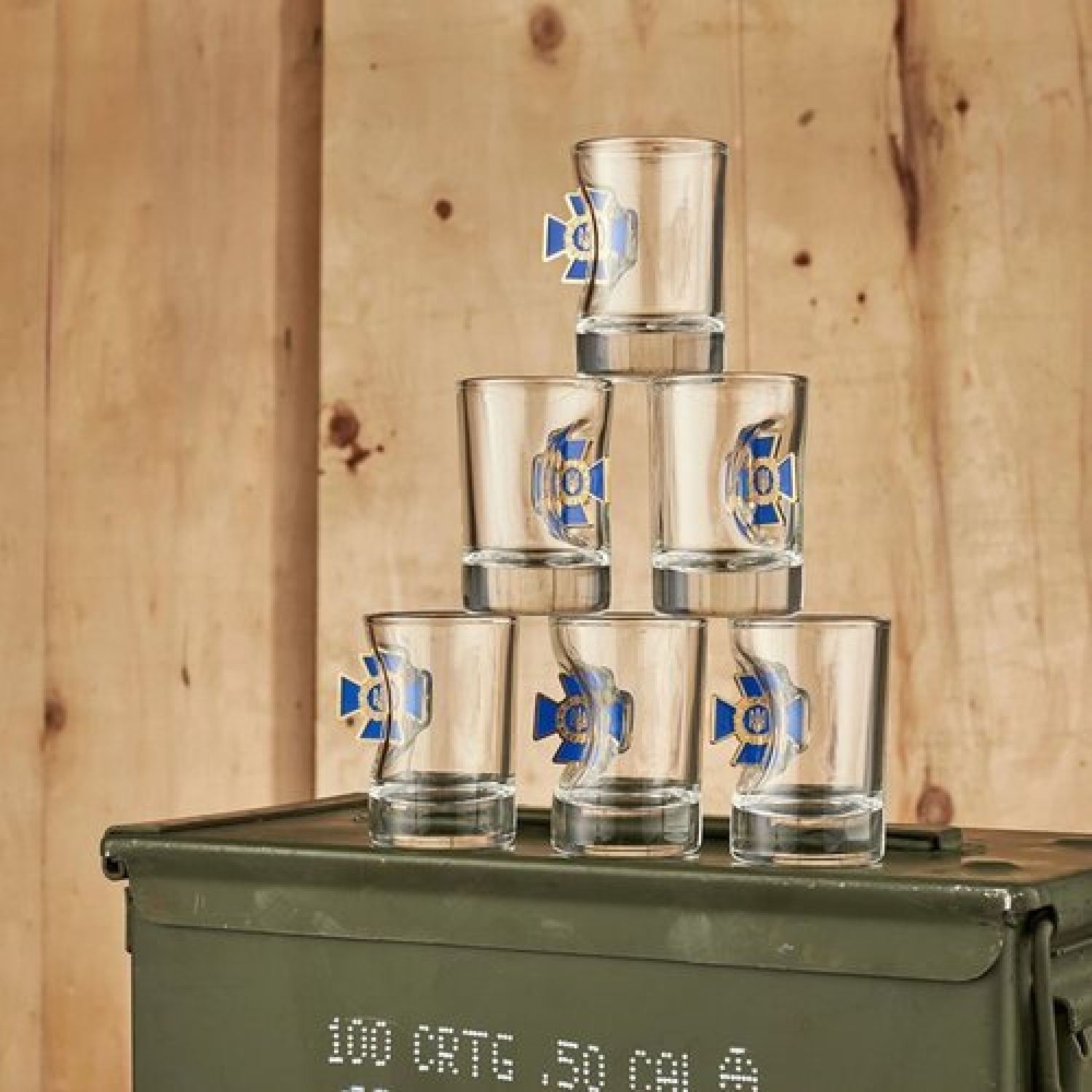 Набір БК маленький (графин+чарки СБУ)