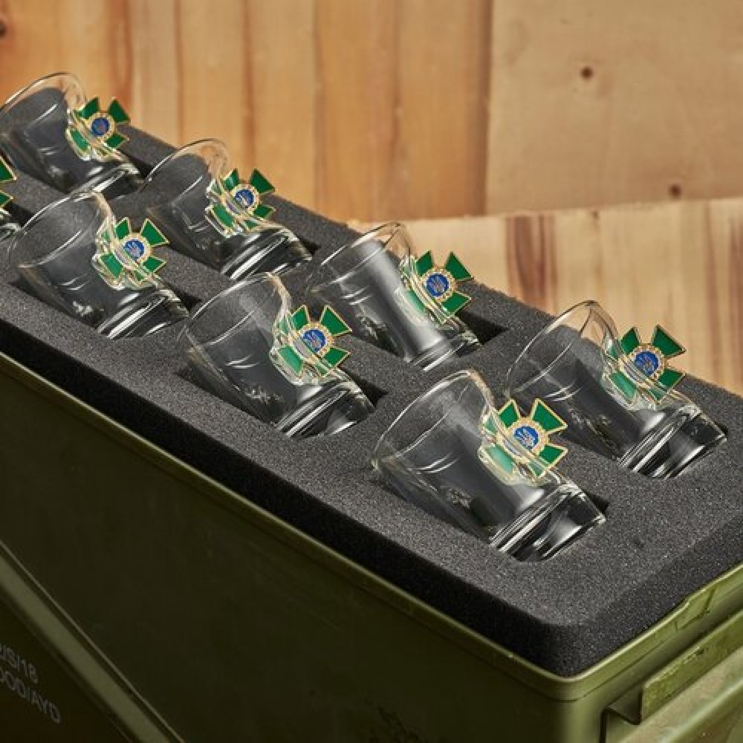 Набір БК великий (графин+чарки ДПСУ)