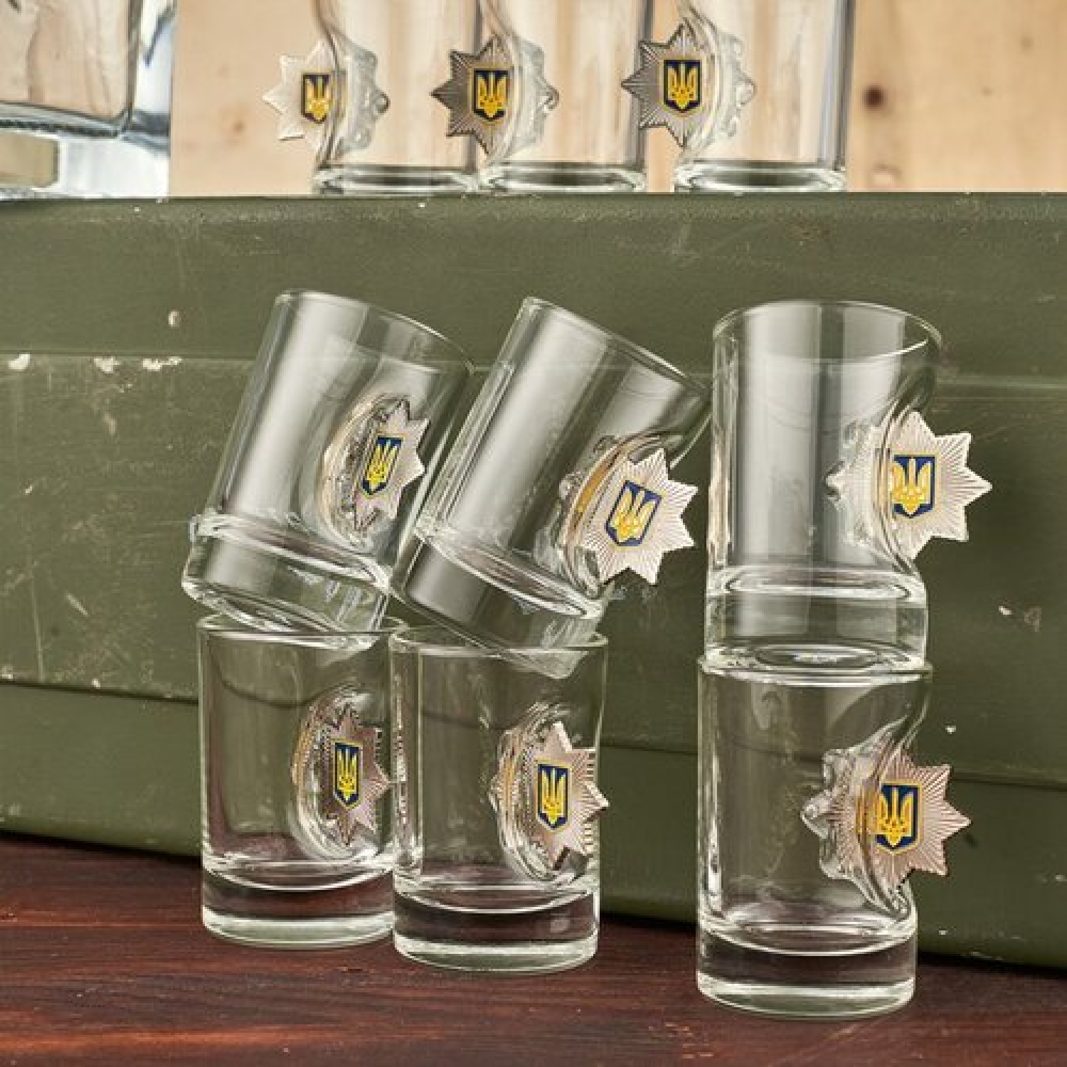 Набор БК большой (графин+рюмки Полиция)