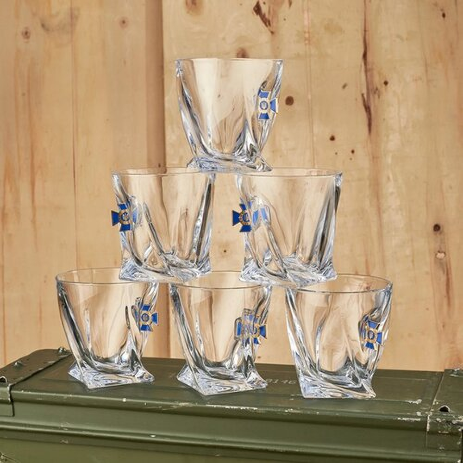 Набір БК великий (кришталеві склянки СБУ)
