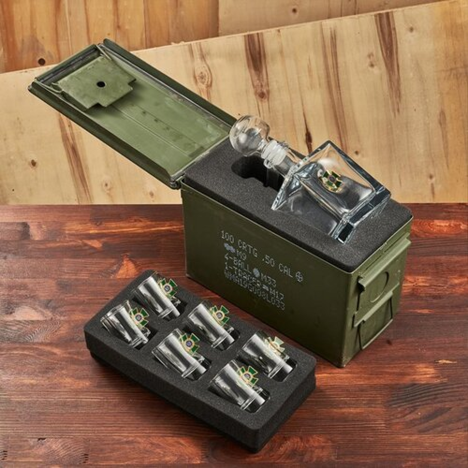 Набір БК маленький (графин+чарки ДПСУ)