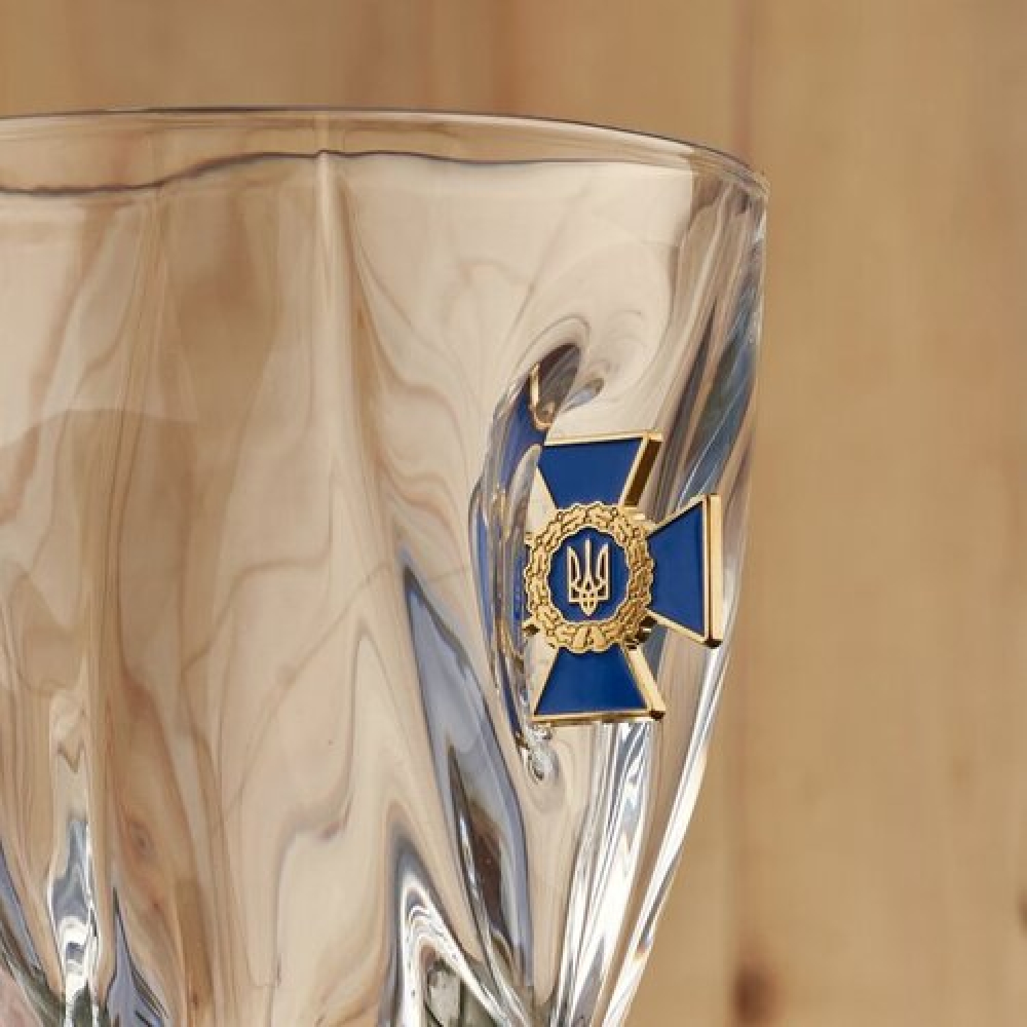 Кришталева склянка для віскі (СБУ)