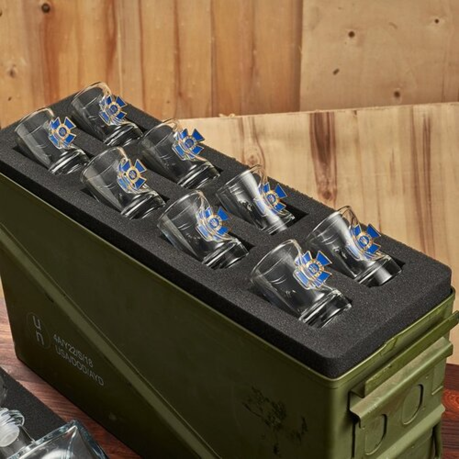 Набір БК великий (графин+чарки СБУ)