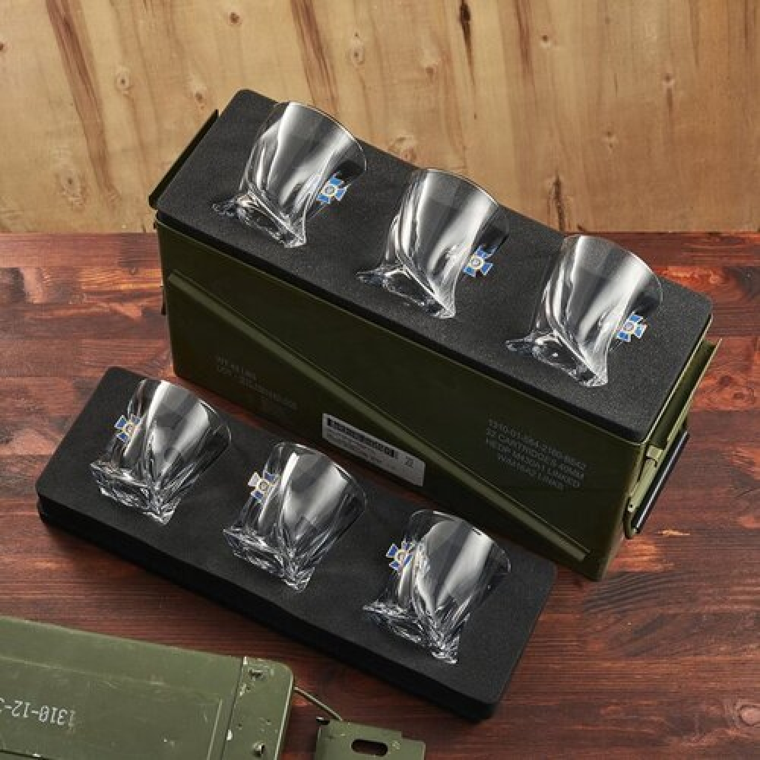 Набір БК великий (кришталеві склянки СБУ)