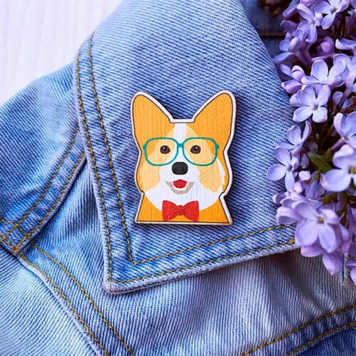 Значок Корги