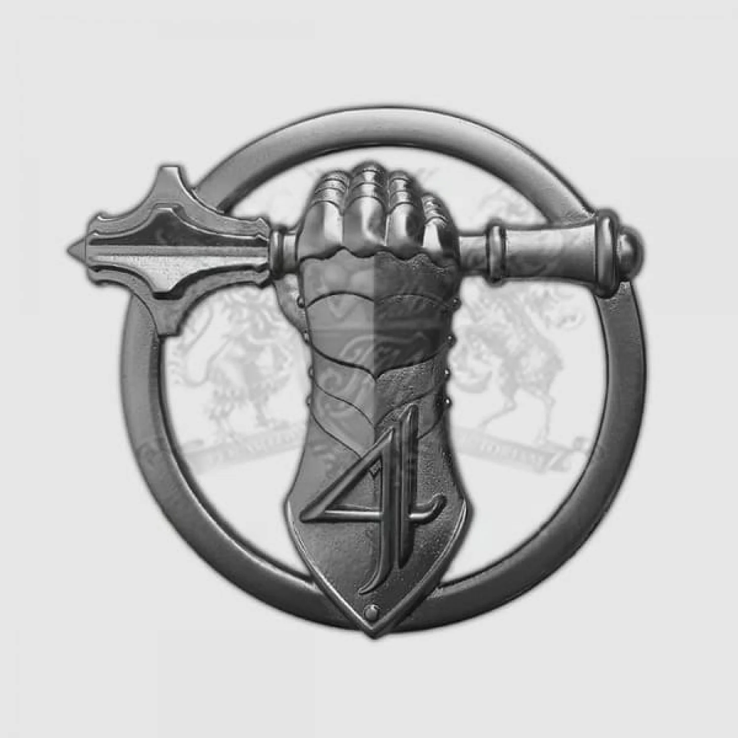 Беретний знак 4-ї бригади оперативного призначення Національної гвардії України, танковий батальйон