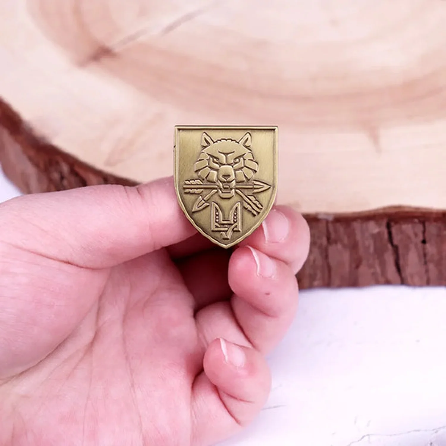 Брошка з логотипом Сил спеціальних операцій України (СОФ)