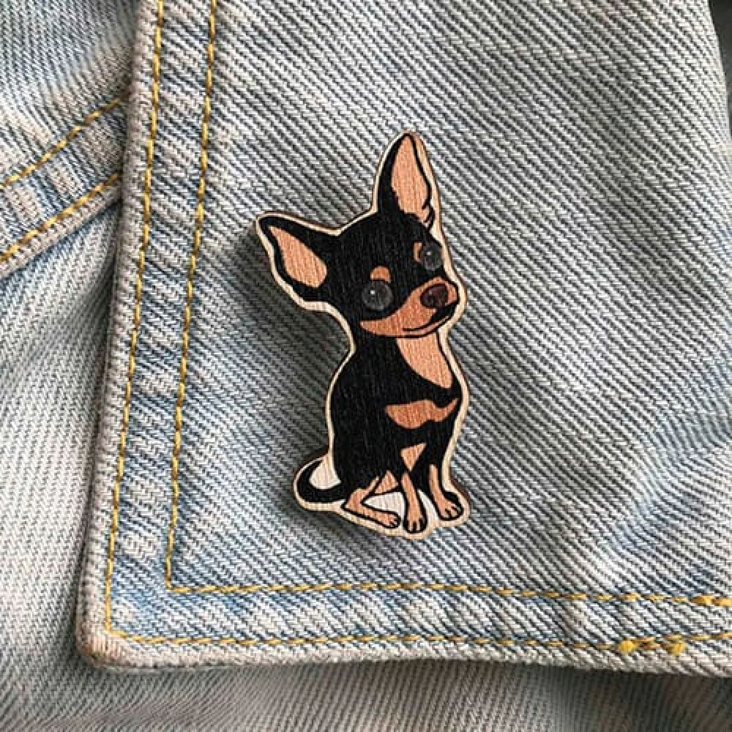 Значок Той-терьер