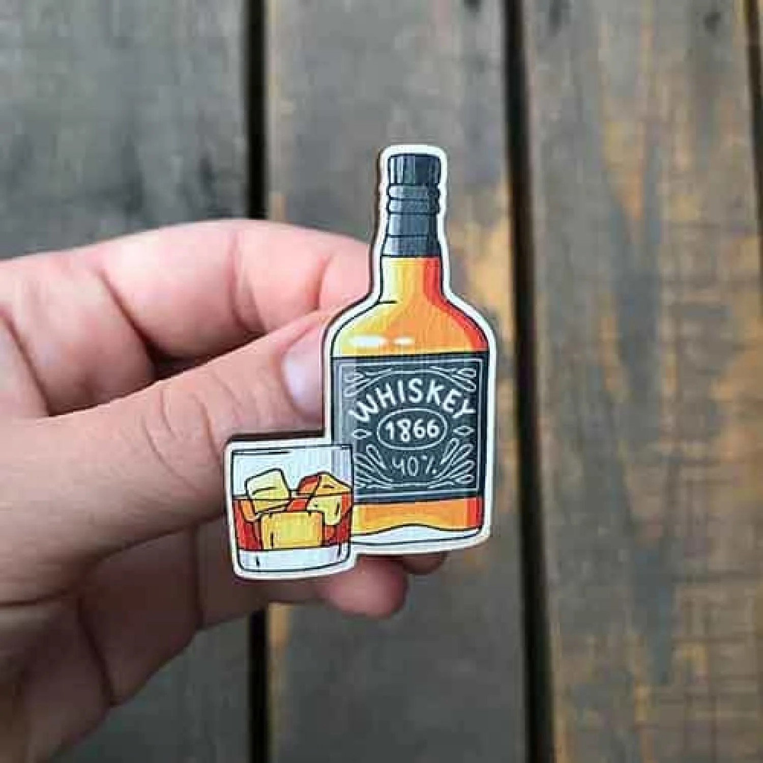 Значок Віскі