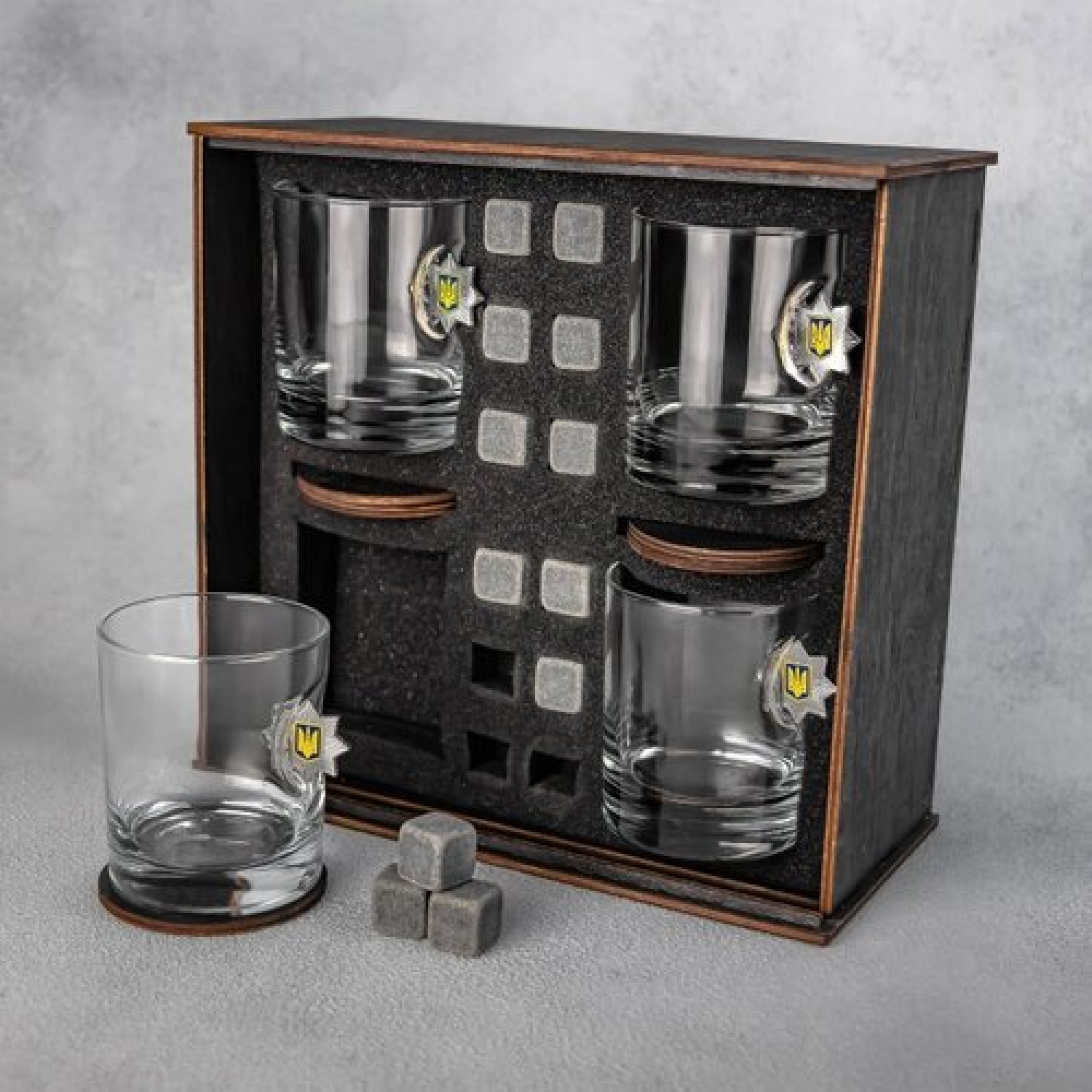 Набір на 4 склянки (Поліція)